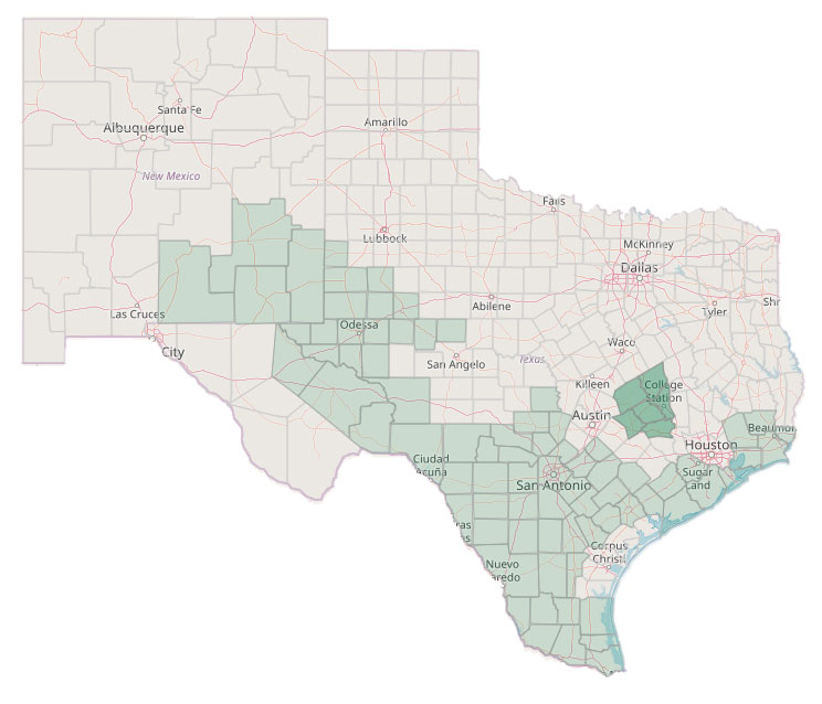 Caldwell Pico Map